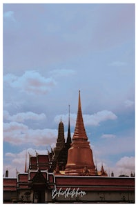 the grand palace in bangkok, thailand