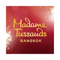 the logo for madame tussauds bangkok