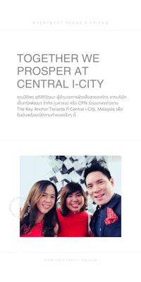 a photo of a couple with the words together we are central city