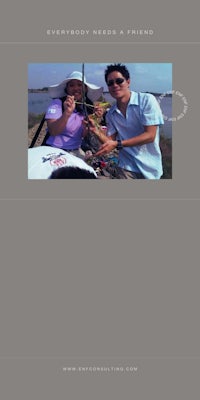 a photo of a man and a woman on a boat