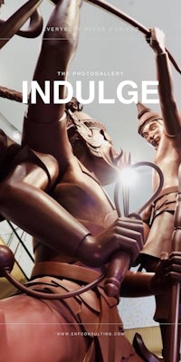 the cover of the book indulge